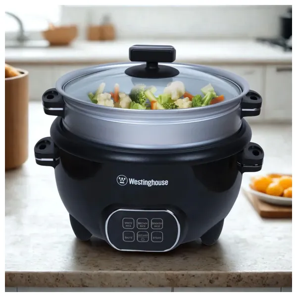  Westinghouse WKRCD1020 - Digital Multi-Purpose - Rice Cooker - 1.8L - 700 W - Black 