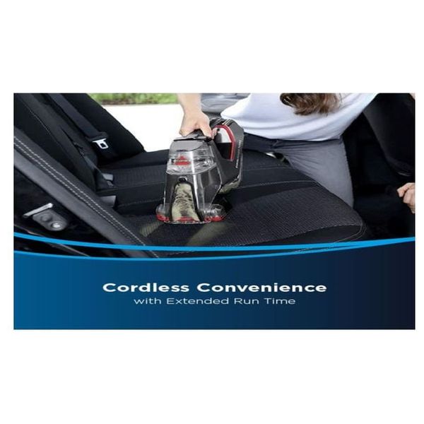  مكنسة بيسل المحمولة لغسل السجاد - 2982k - رمادي 