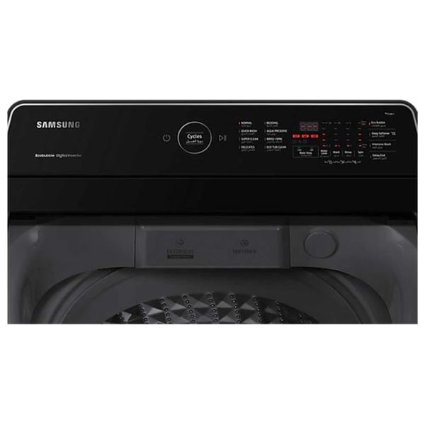  غسالة سامسونج فتحة علوية - 15 كغم - 700 دورة بالدقيقة - WA15CG5441BW - ابيض 