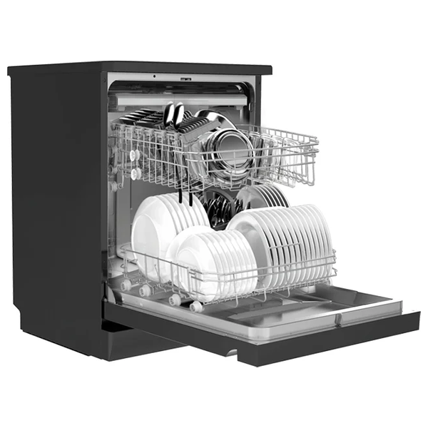  Midea WQP15-WU7633GUR(BS) - Dishwasher - 15 Sets - 8 Programs -  Gray 