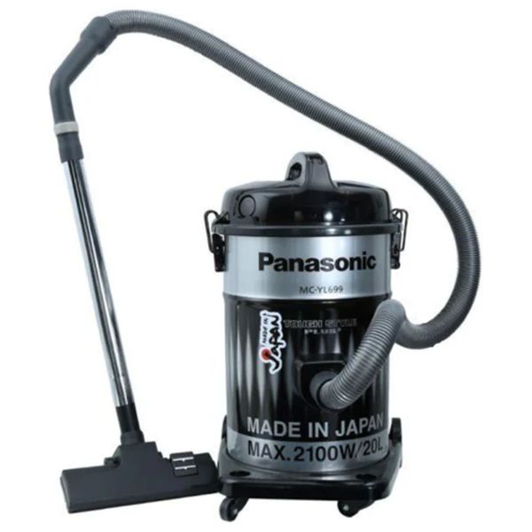  Panasonic MC-YL699S747 - 2100W - 20L - Drum Vacuum Cleaner - Black 