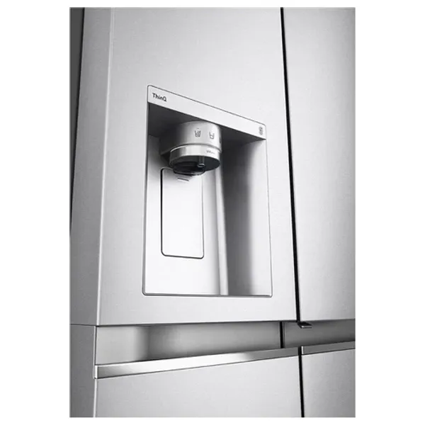  LG GCJ-287TVL - Side by Side Refrigerator - 22 Ft - Inverter - Silver 