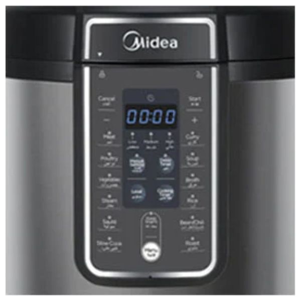  Midea MPC-8002SBSS-NPR - Pressure cooker - 8 L - Silver 
