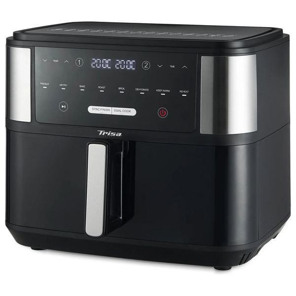  قلاية هوائية تريسا - 2400 واط - 10 لتر- 74234245 - أسود 