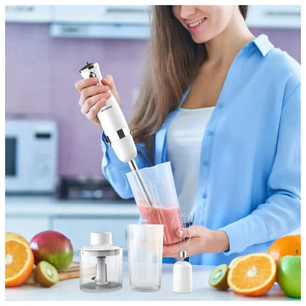  Westinghouse WKHBSL13WH 300W - Hand Blender Set - White 