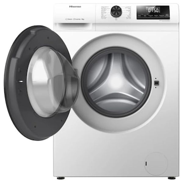  Hisense WFQP8012WS - 8Kg - 1200RPM - Front Loading Washing Machine - White 