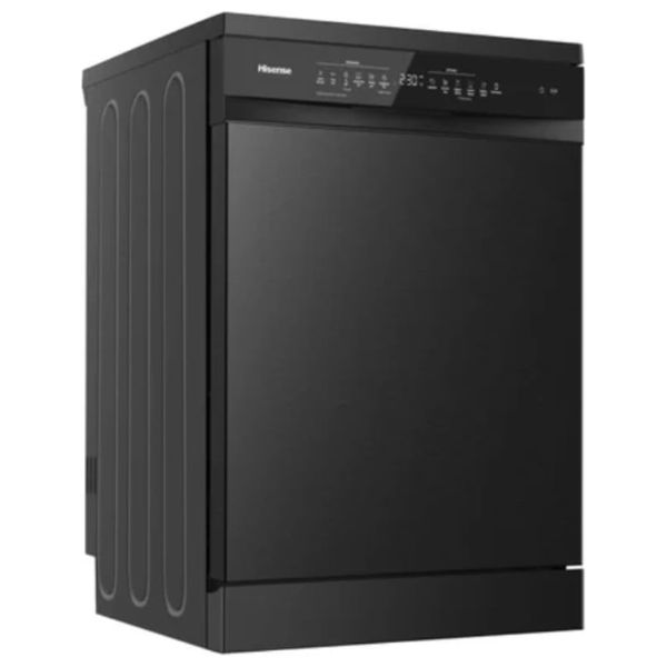  هايسنس HS673C90BME غسالة صحون - 16 سيت - أسود 