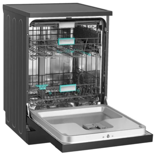  هايسنس HS673C90BME غسالة صحون - 16 سيت - أسود 