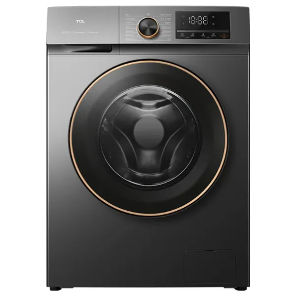  غسالة تحميل أمامي مع مجفف تي سي ال - 8 كغم - 1200 دورة/دقيقة - رمادي 
