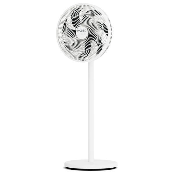  Modex FA1316 - 2 - in - 1 Stand & Tabletop Fan - 16 Inch - 45W - White 