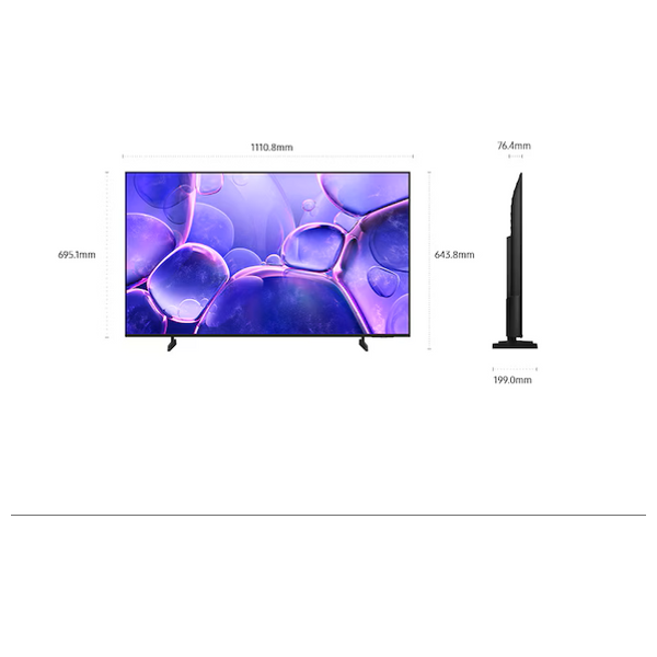  Samsung 50-Inch U8000F Series - Smart - UHD - 60Hz - 2025 Model 