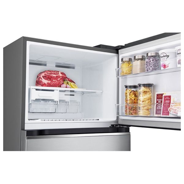  LG GNB-582GVLP - Conventional Refrigerator - 15 Ft - inverter - Silver 