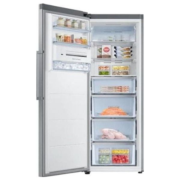  مجمدة سامسونج عمودية - 12 قدم - RZ32M71207F - سلفر 