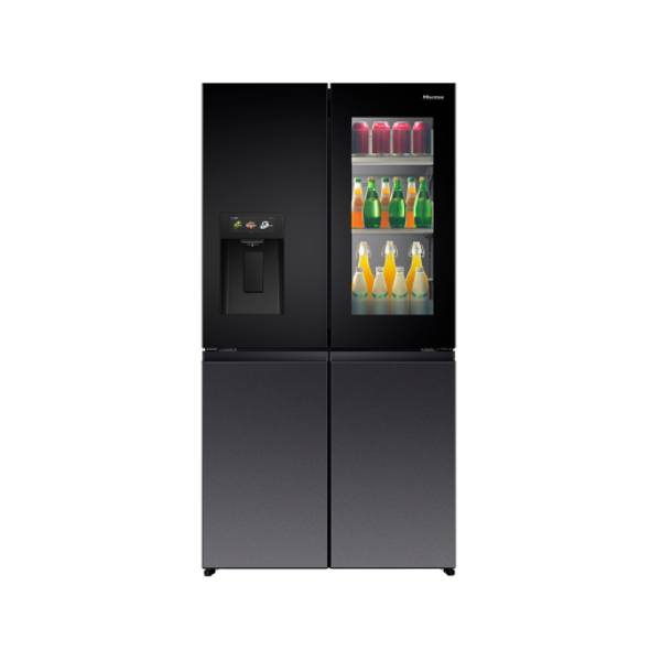  Hisense RQ9P780TTB1 - French Door Refrigerator - 27 ft - Inverter - Dark Grey 