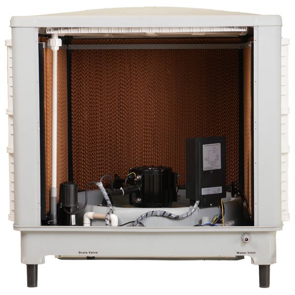  Ouber FAD-18 - Air Cooler - 1100 W - 25 L - White 
