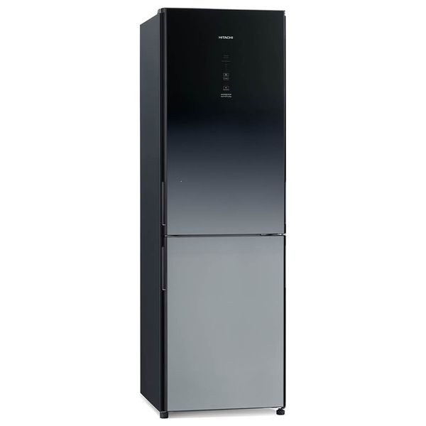  ثلاجة هيتاشي بباب سفلي - 12 قدم - 330 لتر - انفرتر- R-BG410PUQ6X-XGR - رمادي 