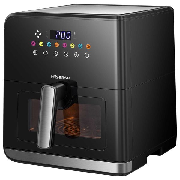  Hisense H09AFBKS4S - Air Fryer - Digital - 1700W 8L - Black 