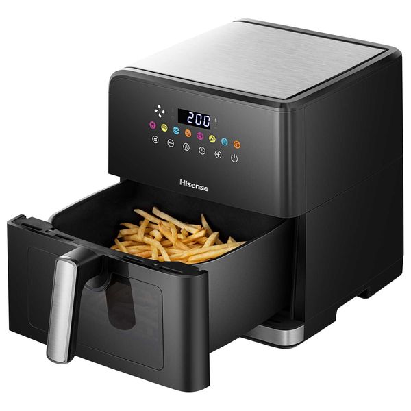  Hisense H09AFBKS4S - Air Fryer - Digital - 1700W 8L - Black 