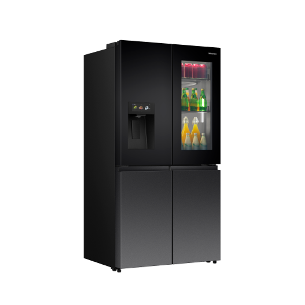  Hisense RQ9P780TTB1 - French Door Refrigerator - 27 ft - Inverter - Dark Grey 