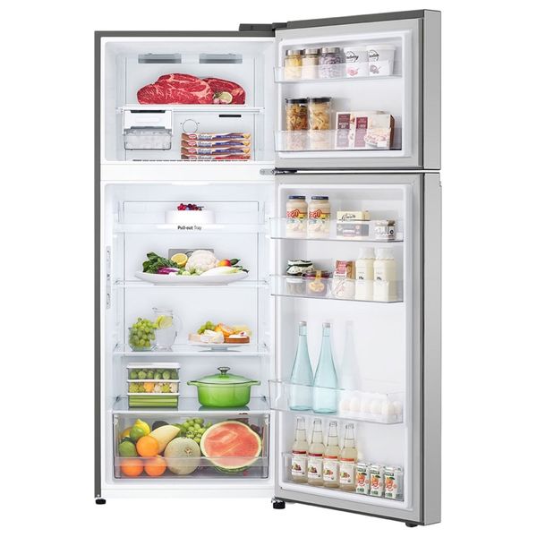  LG GNB-582GVLP - Conventional Refrigerator - 15 Ft - inverter - Silver 