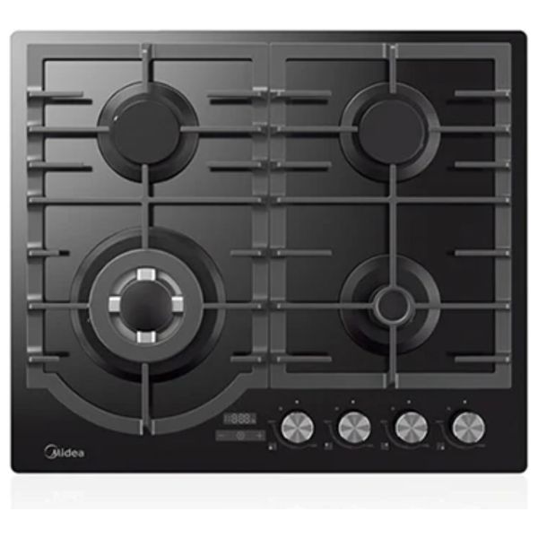 Midea 60GH096 - 4 Burners - Built-In Gas Cooker -Black 