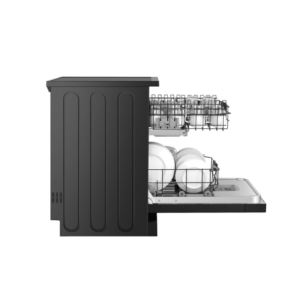  غسالة صحون هايسنس - انفيرتر - 16 سيت - HS673C90BME - اسود 