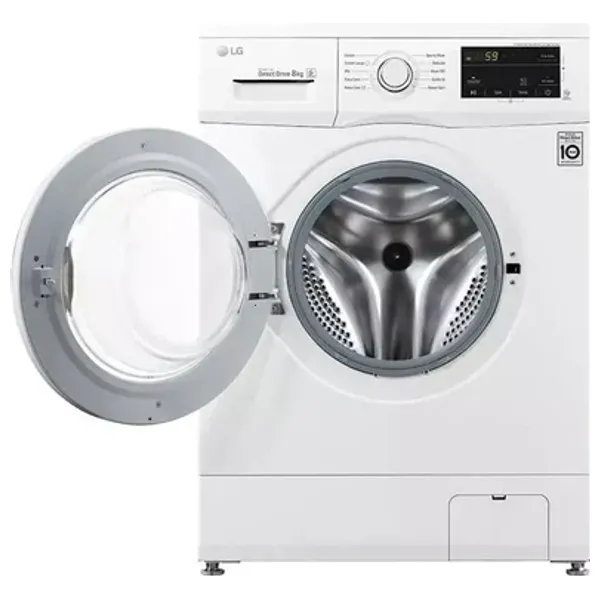  LG WY1408WTP - Front Load Washing Machine - 8 KG - 1400 RPM - White 