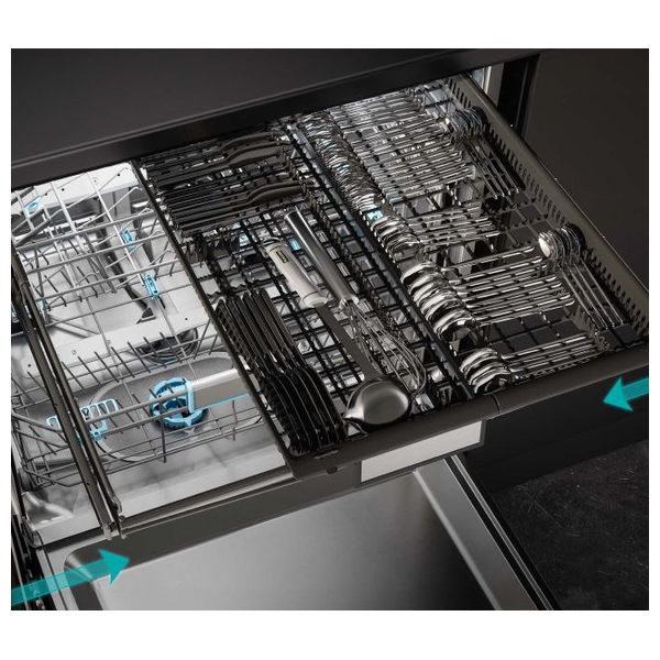  غسالة صحون هايسنس - انفيرتر - 16 سيت - HS673C90BME - اسود 