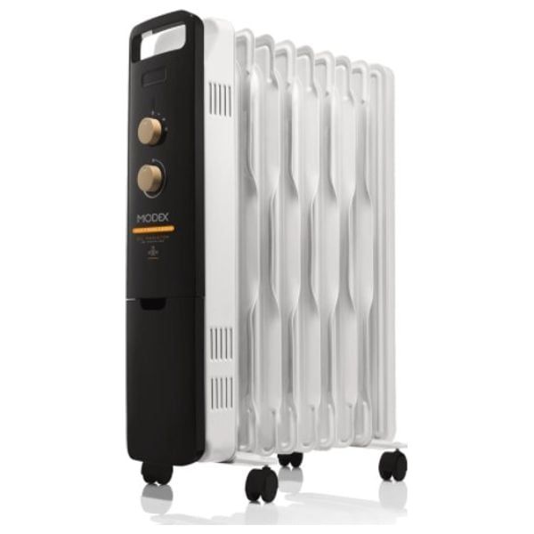  Modex Heater - OR9409 - Oil-Filled Radiator - White 