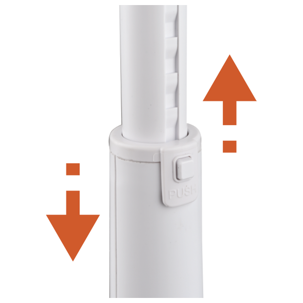  نوال  مدفأة كاربون CHT-555-01 – أبيض 