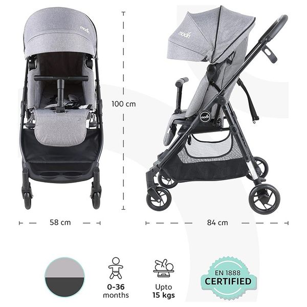 Moon Revo 360° Swivel Stroller