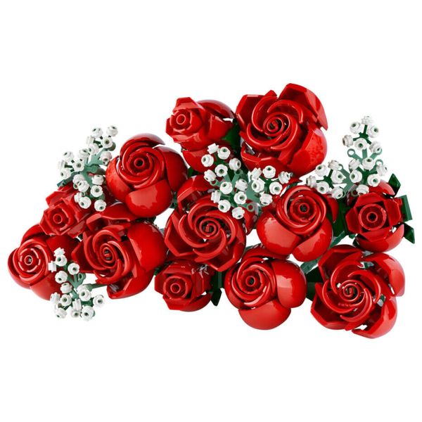  Lego Bouquet of Roses - Building Set - Red 
