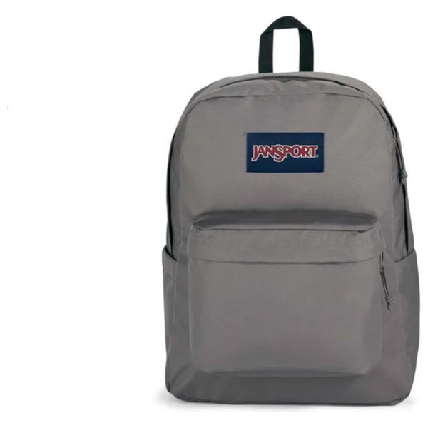  Jansport SuperBreak Plus Backpack - Gray 
