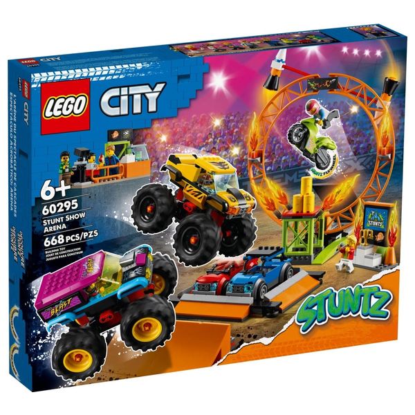  ساحة عروض الحيل من ليغو سيتي - ألعاب بناء 