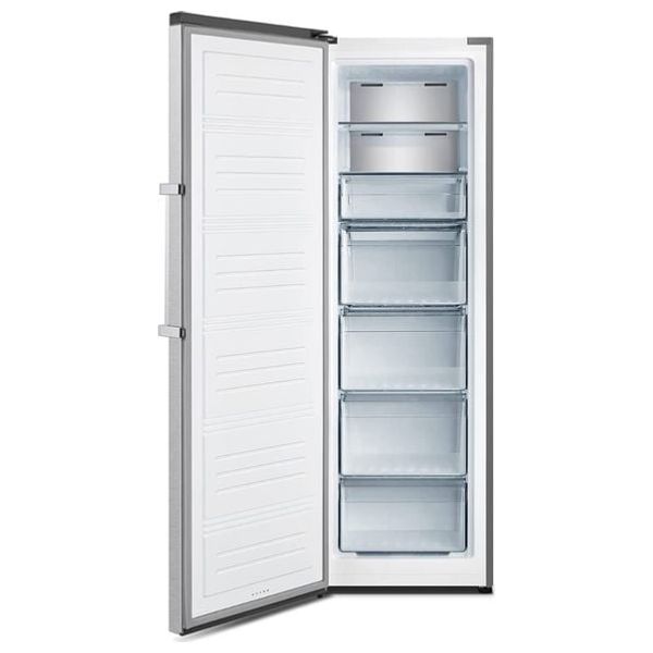  مجمدة عامودية هايسنس - 13 قدم - FV356N4ASU - ستانلس ستيل 