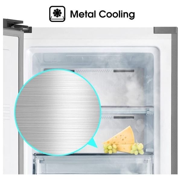  مجمدة عامودية هايسنس - 13 قدم - FV356N4ASU - ستانلس ستيل 