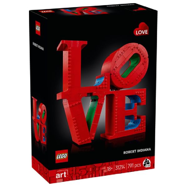  Lego Love - Building Set - Red 