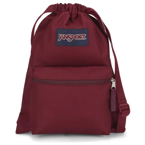  Jansport Draw Sack Backpack - Red 