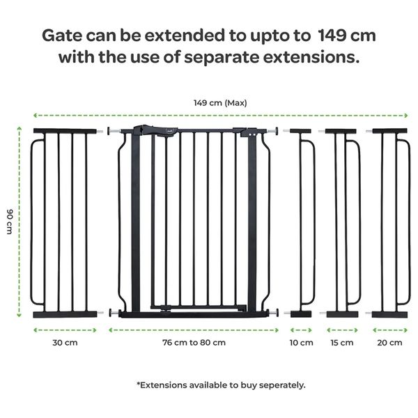 Moon Baby Safety Gate - Safety Barrier