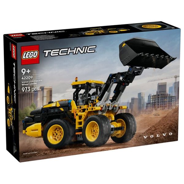  ليغو تكنيك فولفو لودر L120 - ألعاب بناء - أصفر 