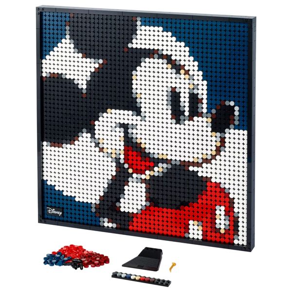 Lego Disney Mickey Mouse Mosaic Wall Art Set