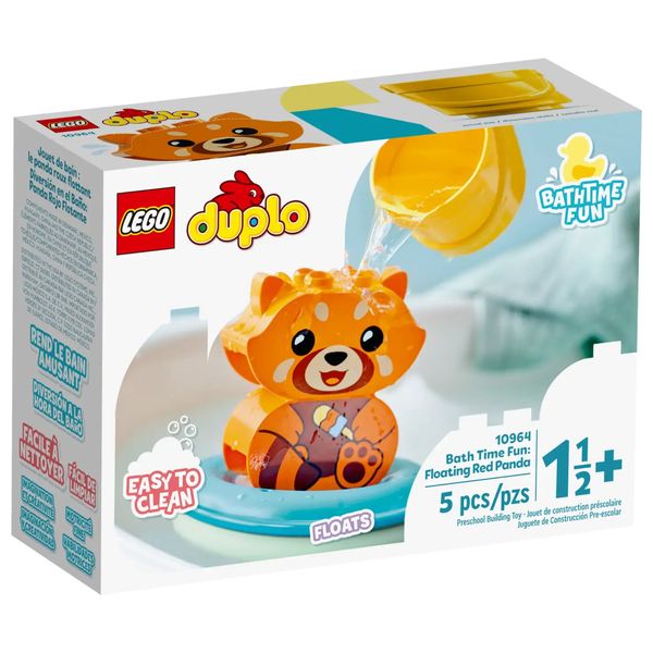 Lego Duplo Bath Time Fun - Floating Red Panda