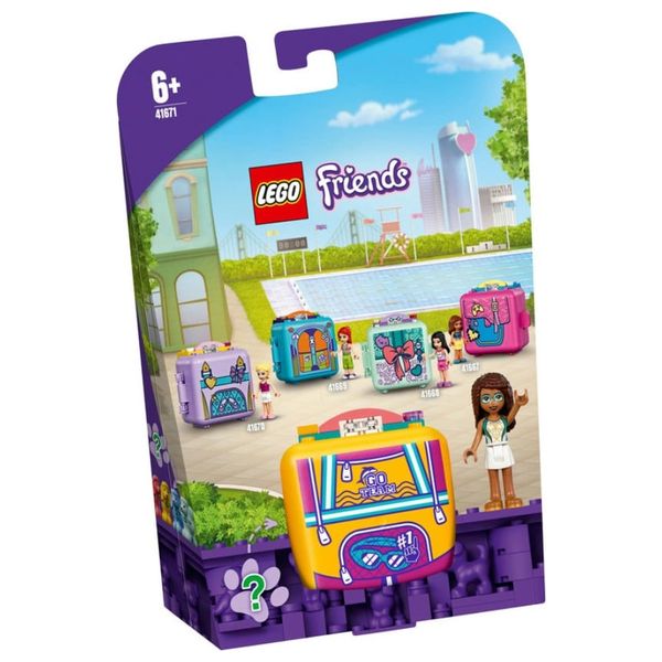  ليغو فريندز مكعب سباحة أندريا - لعبة بناء 