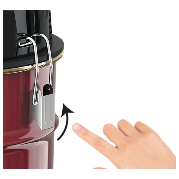  مكنسة كهربائية برميلية نوال  VAC-3123 - احمر 