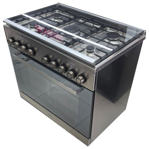  Mondin S95GGXM - 5 Burners - Gas Cooker - Steel 