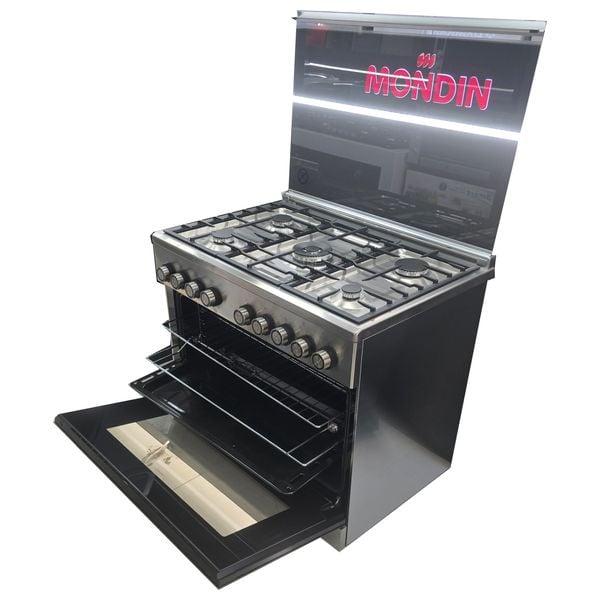  Mondin S95GGXM - 5 Burners - Gas Cooker - Steel 