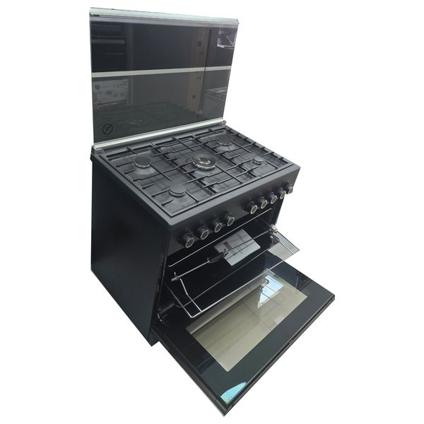 طباخ موندين غازي - 5 مشاعل - S95GGBM - اسود