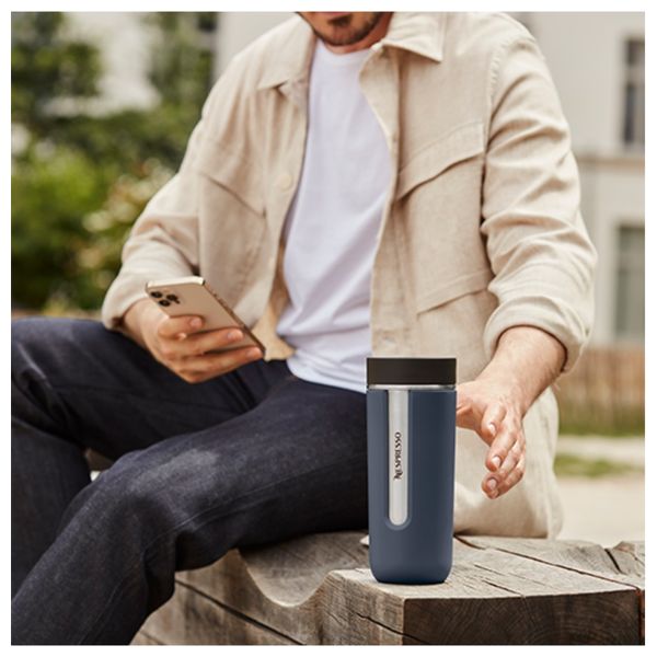  كوب قهوة حراري للسفر نسبرسو - NS15099 - ازرق 