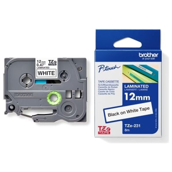  شريط ملصقات براذر TZE-231 - بطول 8 متر 
