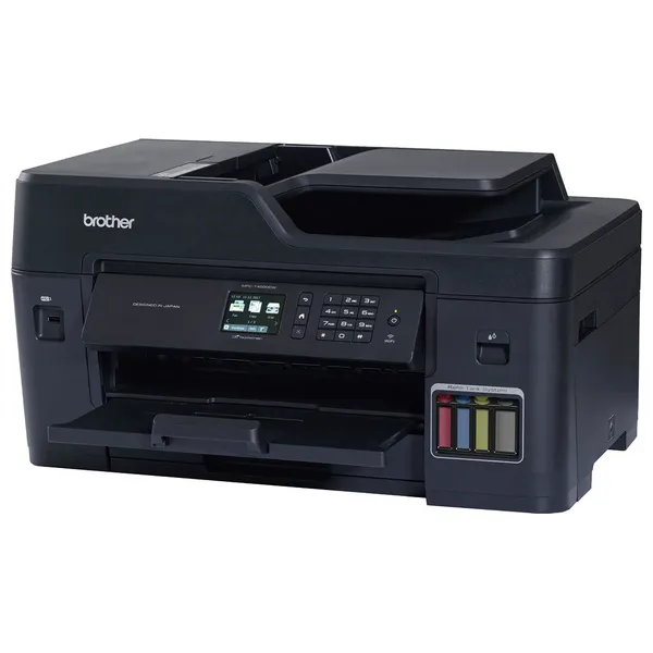  Brother MFC T4500DW - All in One Color Inkjet Printer - Automatic Duplex Printing - WiFi - Black 